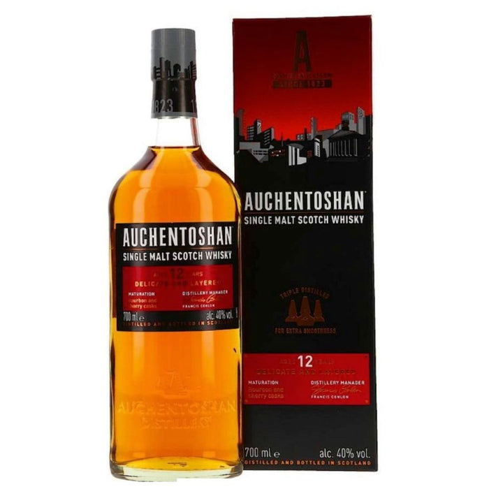 Auchentoshan Single Malt Scotch Whisky 12Y 70cl