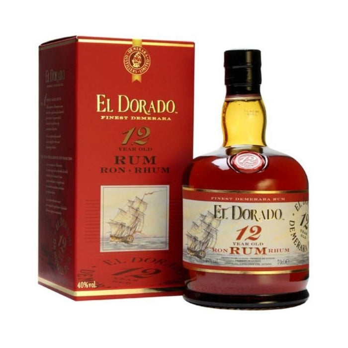El Dorado 12Y Old Finest Demerara Rum 70cl
