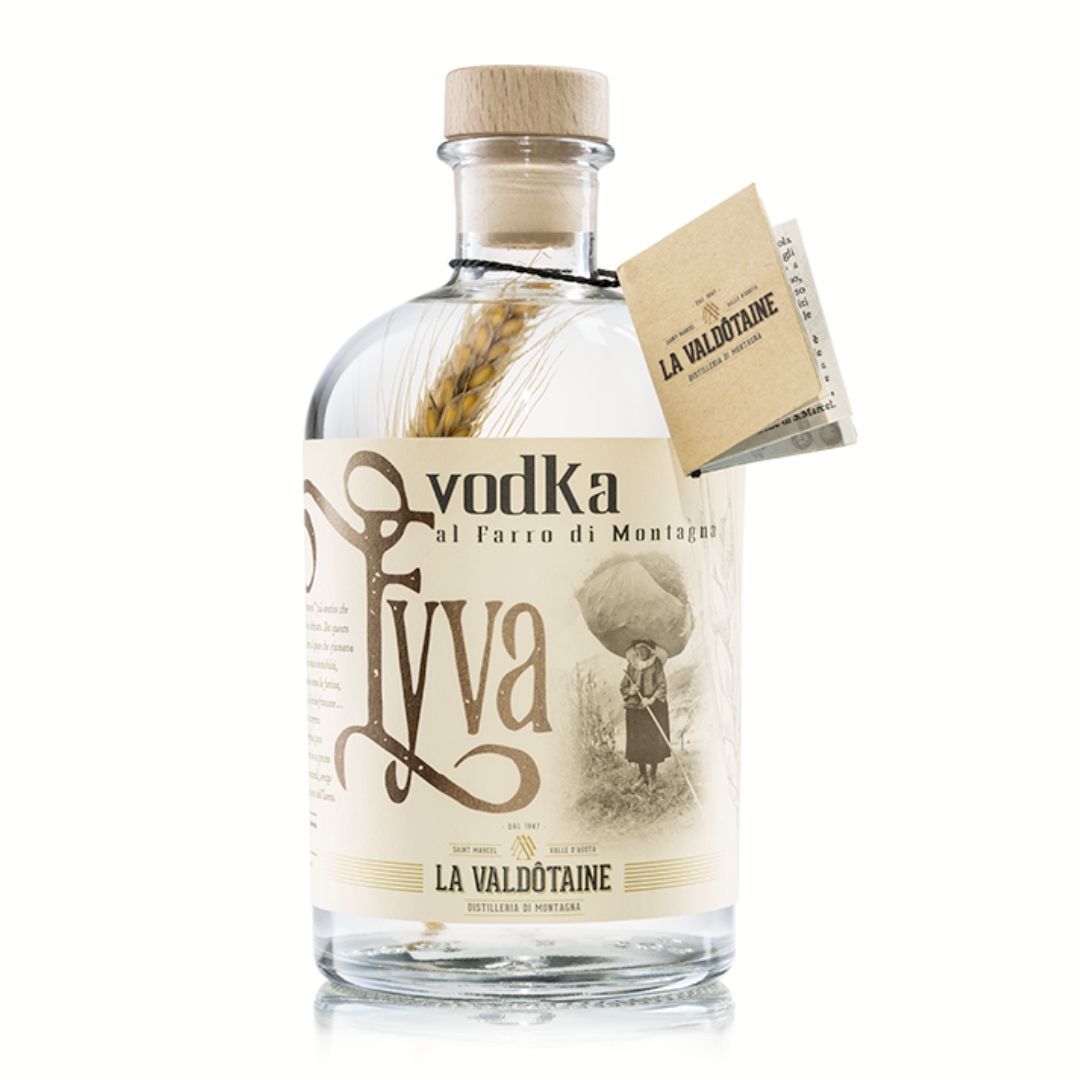 Eyva Vodka al Farro di Montagna La Valdotaine - 100cl