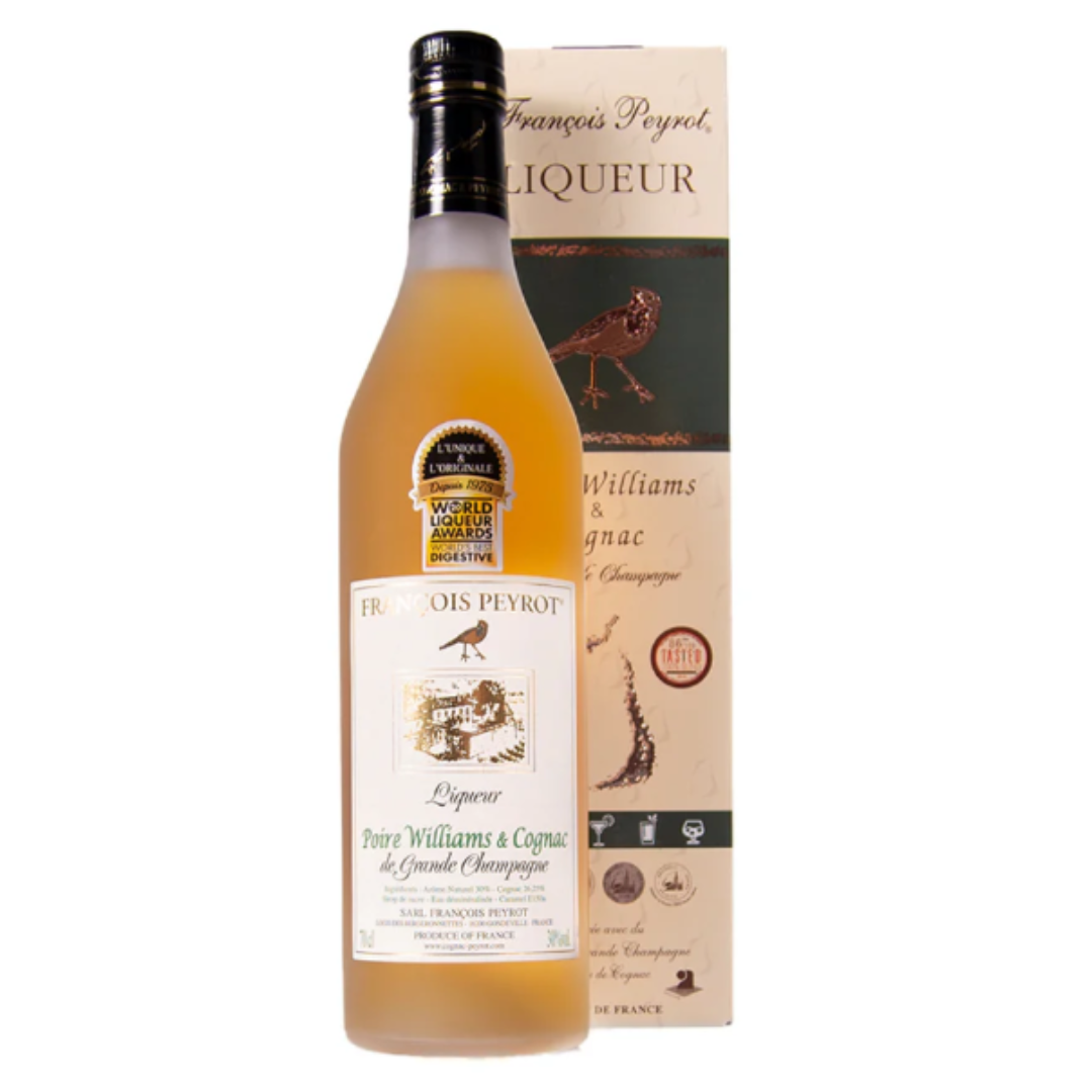 Francois Peyrot Liqueur Poire Williams e Cognac De Grande Champagne 70cl