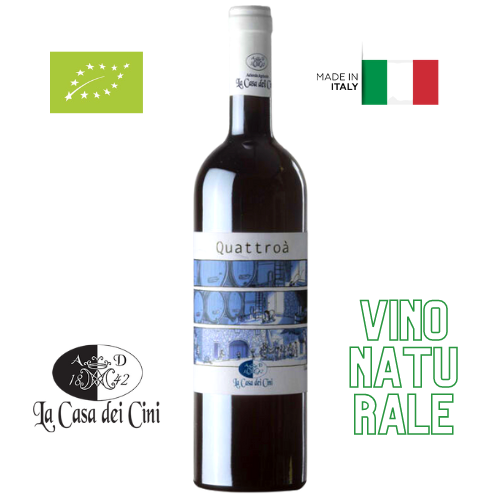 La Casa dei Cini QuattroA IGT Umbria BIO Naturale 2019