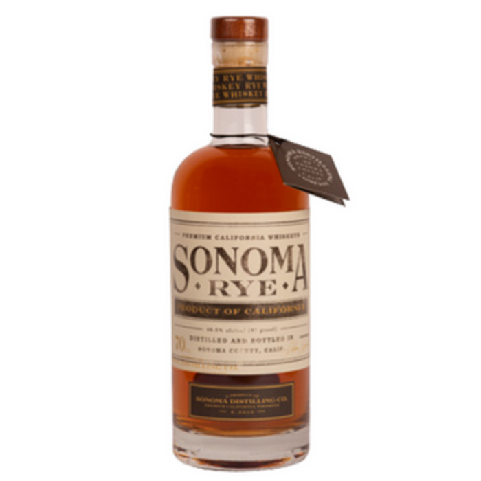 Sonoma County Rye Whisky 70cl