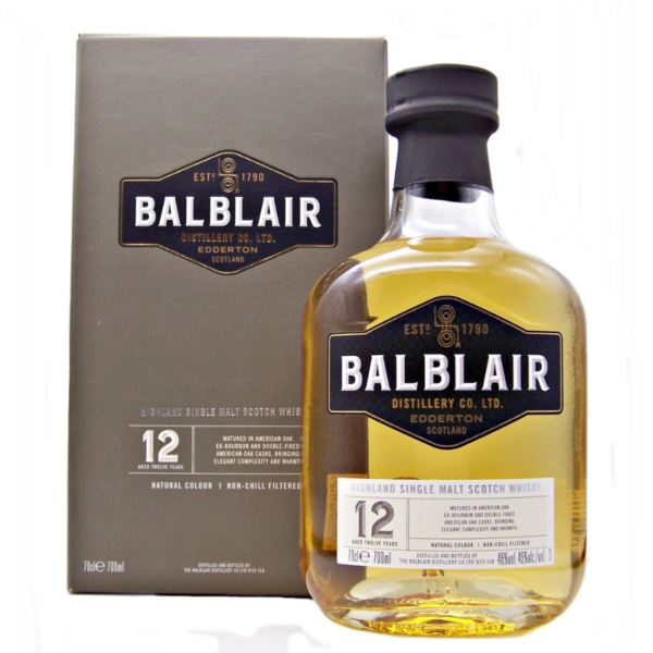 Balblair 12Y Scotch Whisky 100cl